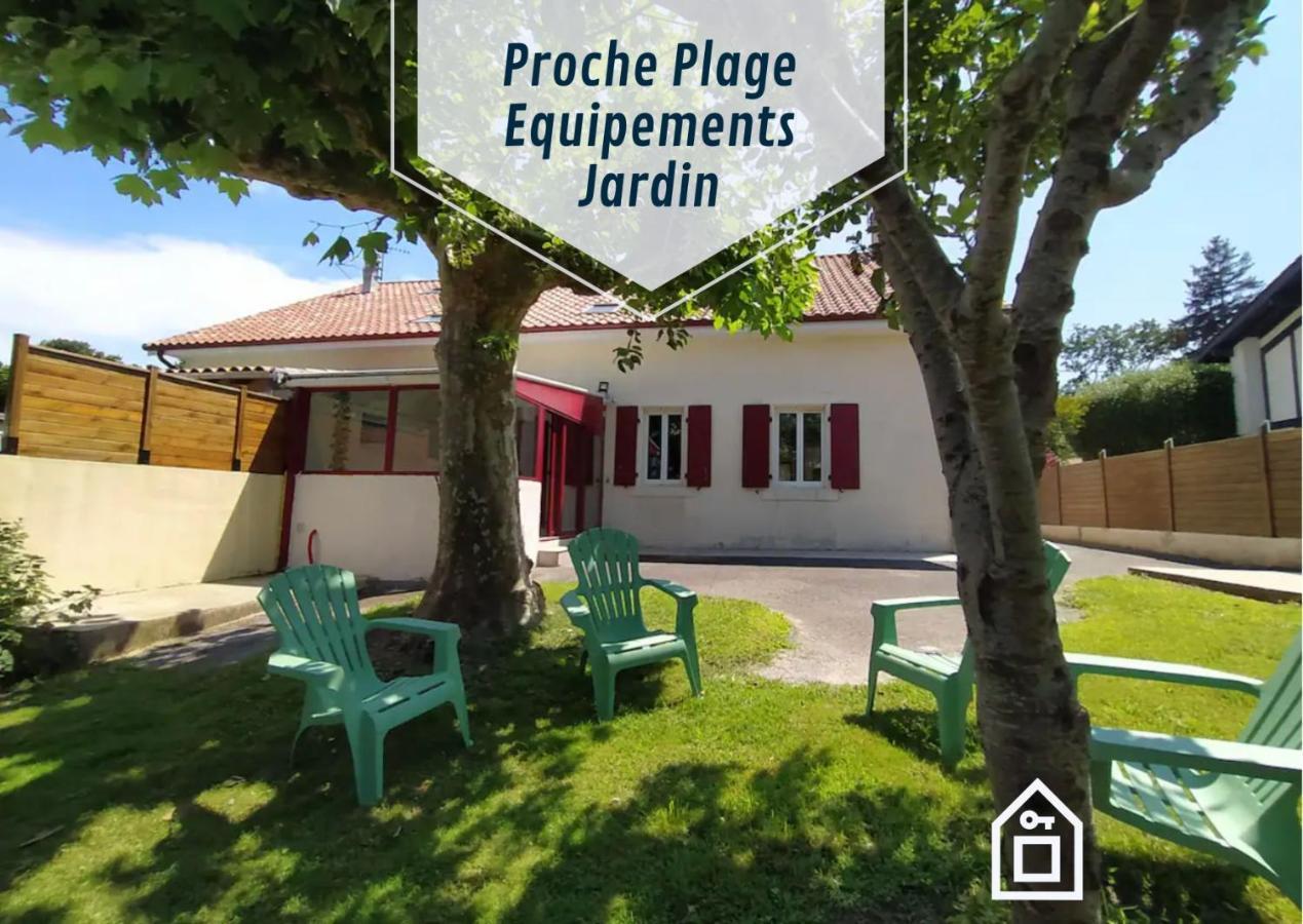 Maison Christy, spacieux, calme avec jardin Ondres Extérieur photo